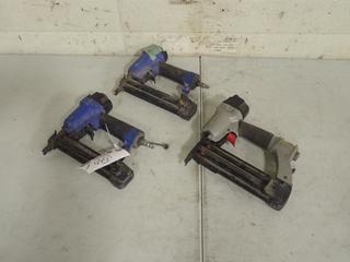 Campbell Hausfeld Pneumatic Nailer c/w 1/4in Crown Stapler And Porter Cable Nailer