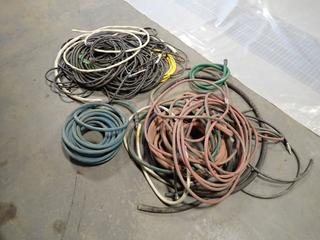 Qty of Garden Hose, Air Hose And Electrical Wire