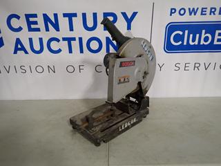 Bosch 120V 14in Abrasive Cut Off Machine. SN 584200549