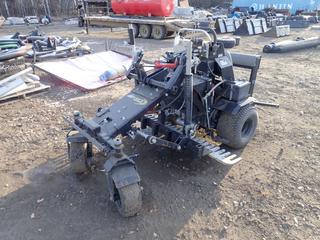 ABI Force Command Series Zero Turn Stand On Ground Prep Machine c/w Vanguard 18hp 570cc Engine, 66in Bunker Rake And Hydraulic Control System. Showing 452hrs. SN 105222