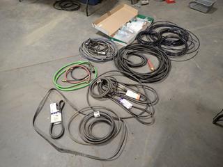 Qty Of Air Brake Hose, Assorted Belts, Gasket Kit And Assorted Supplies