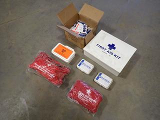 Qty Of First Aid Kits c/w Qty Of Instant Cold Packs