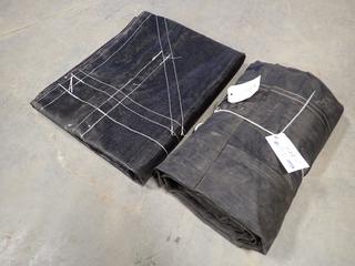 (2) Dump Truck Roll Tarps