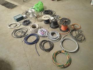 14/2 Armour Cable c/w Electrical Boxes, Terminals And Assorted Wire And Screws