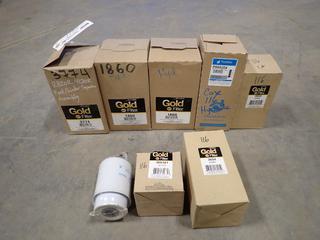 CASE Oil Filter PN 400181, Hydraulic Filter PN P569204 And Fuel Filter PN 3654 c/w Volvo Fuel/Water Seperator PN 3774 And (2) Hydraulic Filters PN 1860