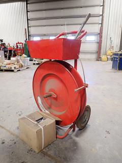 Shippers Supply Banding Cart c/w Crimpers, Tensioner And Clips