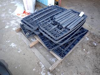 Qty Of Plastic Shelving