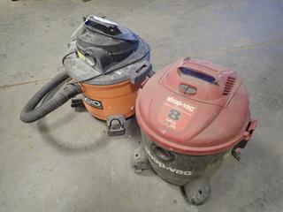 Ridgid WD09700 34.1L 120V Shop Vac c/w 2.5hp 8-Gal 120V Shop Vac *Note: No Hose*