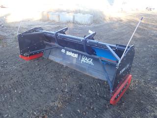 Bobcat Kage 96in Skid Steer Snow Pusher. SN B4Z400539
