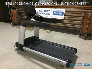 High River Location -  Life Fitness 95T Treadmill with FlexDeck Shock Absorption System, Programs and Fitness Monitoring, 0-15% Incline, 0.5-14mph, 120V, 20 Amp Plug, S/N AST176071.  Tested and Functioning
