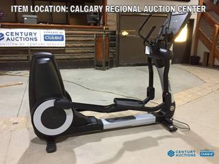High River Location -  Life Fitness Club Series Model 95XS Elliptical Cross Trainer c/w Programmed Workouts & Touchscreen Display,  S/N ASX136463. Tested and Functioning