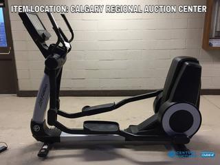 High River Location -  Life Fitness Club Series Model 95XS Elliptical Cross Trainer c/w Programmed Workouts & Touchscreen Display,  S/N ASX128424. Tested and Functioning