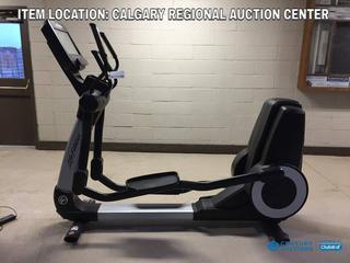 High River Location -  Life Fitness Club Series Model 95XS Elliptical Cross Trainer c/w Programmed Workouts & Touchscreen Display,  S/N ASX128428. Tested and Functioning