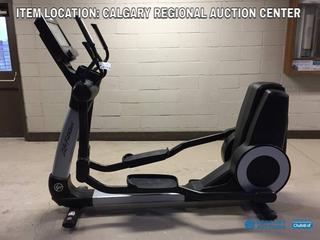 High River Location -  Life Fitness Club Series Model 95XS Elliptical Cross Trainer c/w Programmed Workouts & Touchscreen Display,  S/N ASX128314. Tested and Functioning