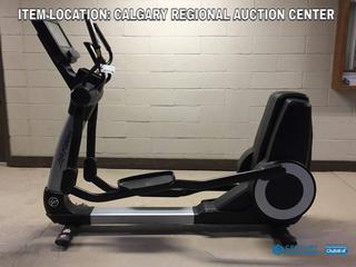 High River Location -  Life Fitness Club Series Model 95XS Elliptical Cross Trainer c/w Programmed Workouts & Touchscreen Display,  S/N ASX128433. Tested and Functioning
