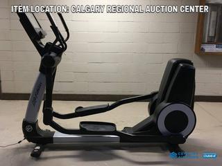 High River Location -  Life Fitness Club Series Model 95XS Elliptical Cross Trainer c/w Programmed Workouts & Touchscreen Display,  S/N ASX128417. Tested and Functioning