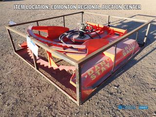 Fort Saskatchewan Location - 2023 Topcat Model HDRC-81 81 In. Heavy Duty Rotary Brush Cutter Skid Steer Attachment, Hyd. Drive 