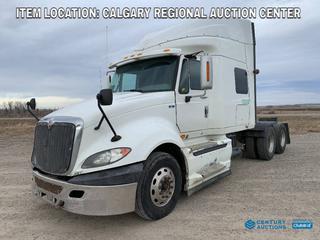 High River Location - 2013 International Prostar T/A Truck Tractor c/w MaxxForce 13 450 HP, A/T, A/C, Air Ride Susp., GVWR 53,220 LB, WB 288in, Front Axle Rating 13,220 LB, Rear Axle Rating 20,000 LB, 11R22.5 Tires, Showing 1,006,271 Kms, VIN 3HSDJSJR9DN369032 *Out Of Province, Saskatchewan*
