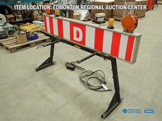 Fort Saskatchewan Location - 6 Ft. X 14 In. Pilot Sign Board  w/ Lights Mounted To Headache Rack, 65 In. Adjustable Brackets, Cable and Controller