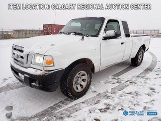 High River Location - 2007 Ford Ranger 2WD Truck c/w 3.0L V6 148HP, A/T, 6 Ft. Box, 235/75/R15 Tires, Showing 397 401 Kms, VIN 1FTZR44U47PA65632. *Note: Transmission Issues, Shifter Loose, Engine Light On*