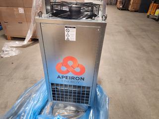 Unused in Crate ApeIron Energy DFH155 135,000 BTU Direct Fired Portable LPG Heater, 786 CFM, 70*C, 5.8lbs/H, 260W, 120V, 60Hz, Single Phase.