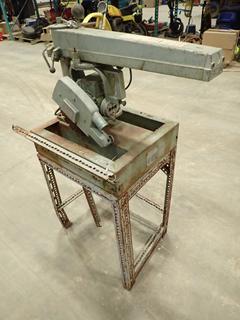 DeWalt Model 925E 120V Radial Arm Saw. SN 60090896