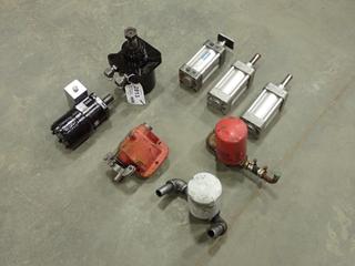 Hydraulic Pump, Hydraulic Motor, (2) Oil Filters, (3) Festorams, Muncie PTO Unit (R-3-3)
