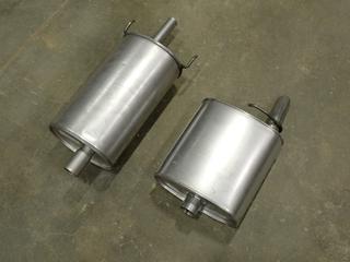 Unused Walkie Quiet-Flow Muffler. PN 21141, Unused Inco Replacement Muffler To Fit 1990 - 1993 Honda Accord 2.2L  (R-3-2)
