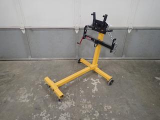Powerfist 4270666 1000 lb Engine Stand w/ Motomaster Engine Leveler **Note: Buyer Responsible For Load Out, Located Offsite @ 493 Sioux Road,  Sherwood Park, AB, For More Details Contact 780-944-9144**
