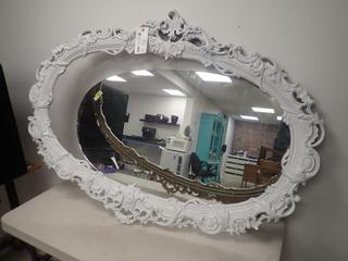 54 In. x 38 In. Mirror Frame w/ Mirror **Note: Buyer Responsible For Load Out, Located Offsite @ 493 Sioux Road,  Sherwood Park, AB, For More Details Contact 780-944-9144**