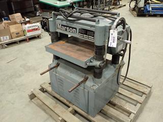 1994 Marson Model DT-508 20 In., 220V, 1 Phase, 60Hz Planer. SN C00058  (Z)