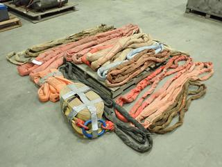 Qty Of Assorted Size Lifting Slings