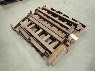 (14) Piece Pallet Rack Crosses And Deck Support Bars