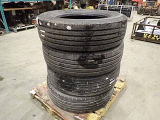 Unused (4) Triangle Model TR656 16 Ply, 275/70R22.5 Tires