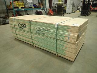 (50) Sheets Of CSP 4ft X 8ft 5/8 In. Plywood 