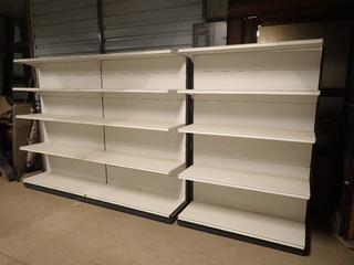 48 In. X 20 In. X 71 In. And 96 In. X 20 In. X 7 In. Display Shelving (A)