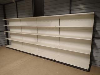189 In. X 19 In. X 71 In. Display Shelving (A)