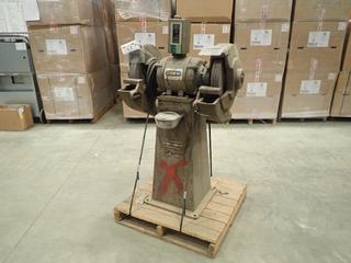 Ford-Smith 42-P 230V 3-Phase Pedestal Grinder. SN G154 (Z)