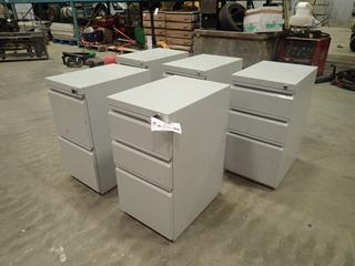 (5) 20 1/2 In. X 14 1/2 In. 28 In. Filing Cabinets (J-2-3)