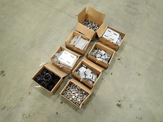 Qty Of Assorted Bolts, Aluminum Plates, Galvanized Plates And Bushings (M-1-1)