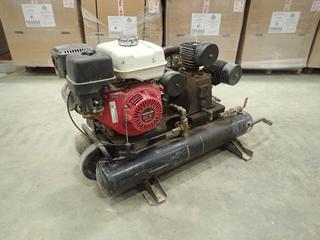 Portable Dual Tank Air Compressor w/ Honda GX270 Gas Engine (N-1-3)