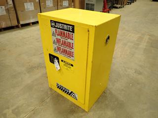 Justrite 23 In. X 18 In. X 35 In. Flammable Liquid Storage Cabinet (A)