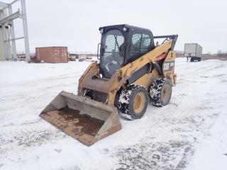 2014 Caterpillar 262D Skid Steer c/w  Cat C3.3B 3.3L Diesel, Aux Hyd, Q/A, 2-Speed, 6 Ft. Clean Up Bucket, ISO Steering Pattern And 12X16.5 Tires. Showing 7060Hrs. PIN CAT0262DKLST00336
