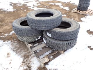 (1) LT215/85R16 Tire, (1) LT235/85R16 Tire, (2) LT245/75R16 Tires And (1) P255/70R16 Tire (Row-4)