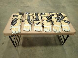 Qty Of (24) Unused Pairs Of Ladies BDG Lined Grain Fitter Gloves (N-2-2)