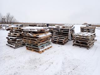 Qty Of Assorted Used Pallets *Note: Buyer Responsible For Loadout* (N-F)