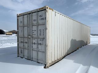2023 40ft HC Storage Container # VSLU 1149808 *Note - Exceeds Forklift Capacity, Buyer Responsible for Removal* (HIGH RIVER YARD)