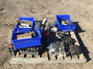 Pallet of Miscellaneous Hydraulic Parts (HIGH RIVER YARD)