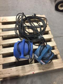 (1) B-Air VP-20 and (1) X-Power P-80A Air Movers and Quantity of Electrical Cord (HIGH RIVER YARD)