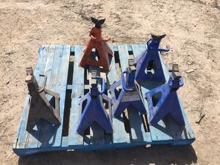 (6) 6 Ton Jack Stands (HIGH RIVER YARD)